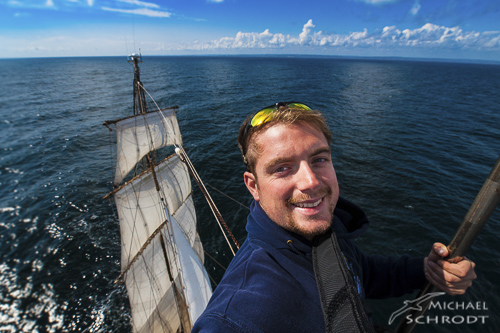 Michael Schrodt segeln mast roald amundsen ozean