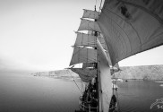 Segeln Antarktis: Hier ein Segler - Fotograf Michael Schrodt